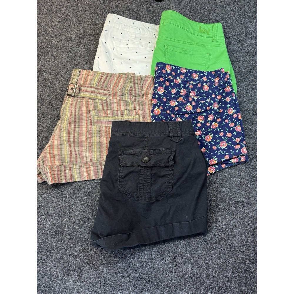 Lot Of 5 Pair Women's/Juniors Size 11 Shorts